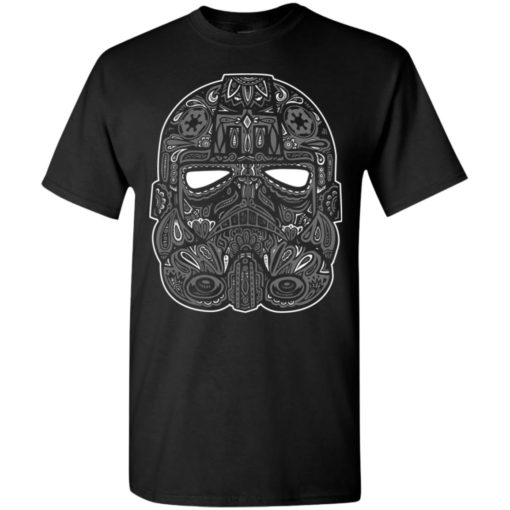 Mexican skull art 9 skeleton face day of the dead dia de los muertos t-shirt