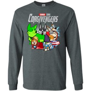 Corgi corgivengers marvel avengers endgame long sleeve