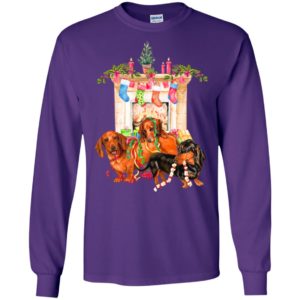 Dachshund as birthday gift to dog lover puppy family long sleeve