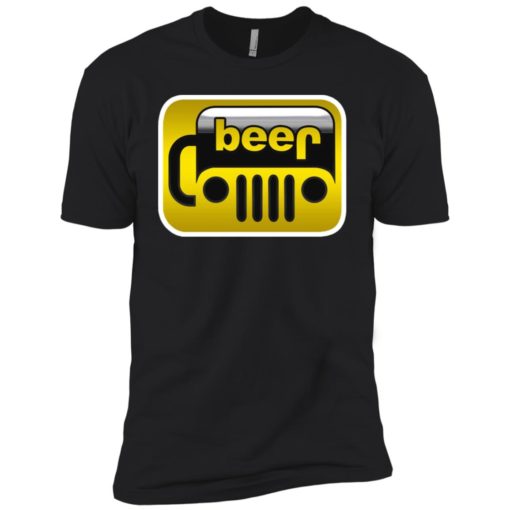 Beer jeep premium t-shirt