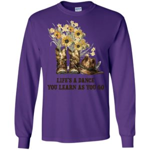 John michael montgomery lifes a dance you learn as you go long sleeve