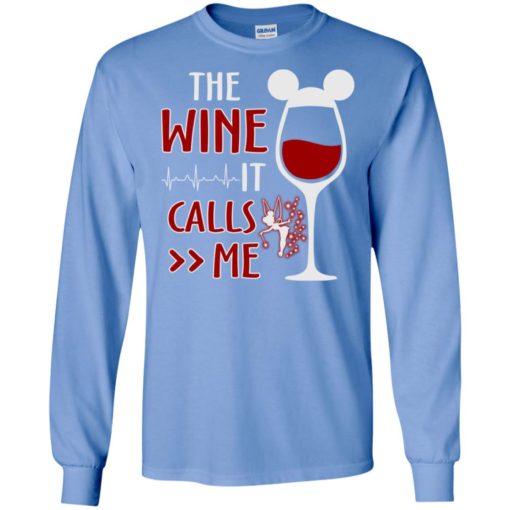 The wine it calls me wine gifts for mom long sleeve