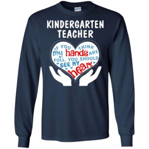 Kindergarten teacher shirt – kindergarten teacher gifts long sleeve