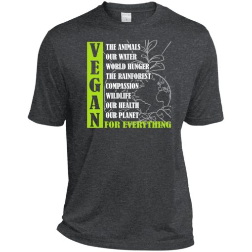 Vegetarian gift shirt vegan for out health, planet, for everything sport tee