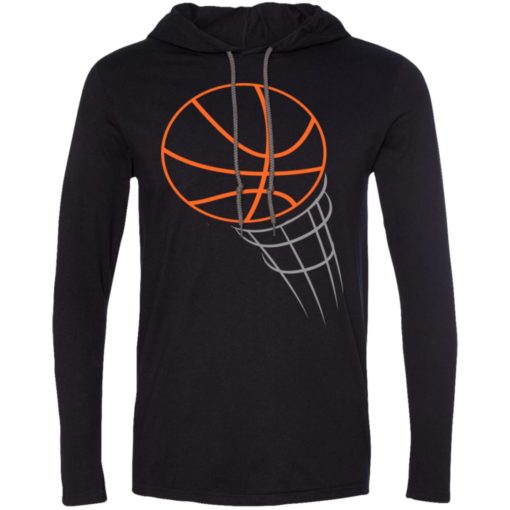 Basketball player gift tee basketball sports long sleeve hoodie