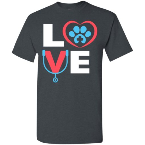 Veterinarian gift love dog pet lover best vet tech gift t-shirt