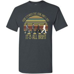 The beatles here comes the sun and i say its all right vintage t-shirt