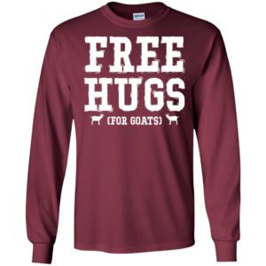 Free hugs for goats long sleeve
