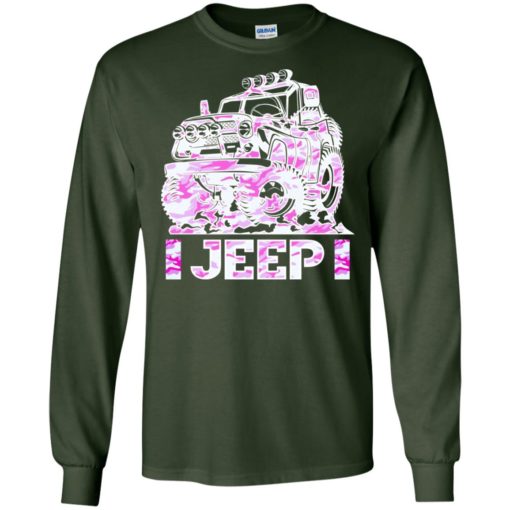 Jeep girl pink long sleeve