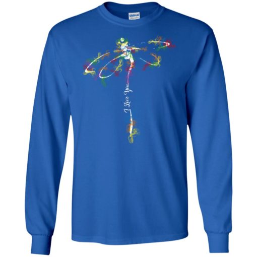 I love you color butterfly long sleeve