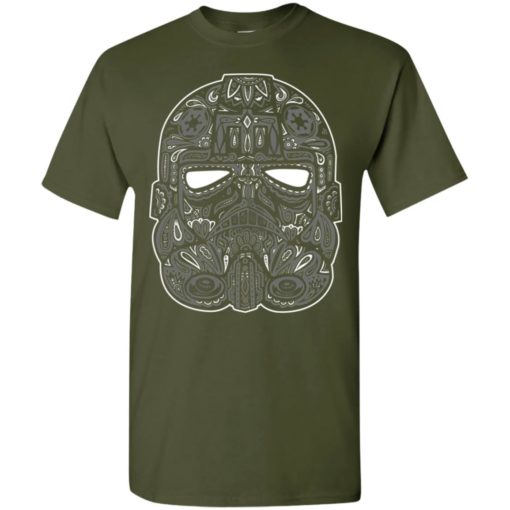 Mexican skull art 9 skeleton face day of the dead dia de los muertos t-shirt