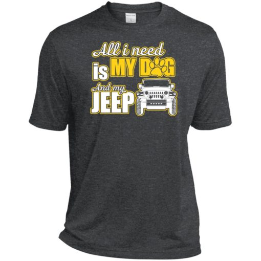 All i need is my dog and my jeep sport t-shirt