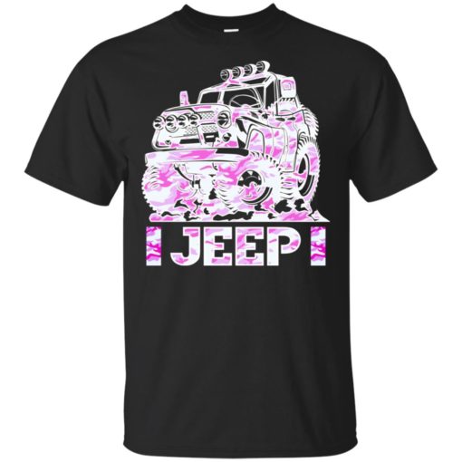 Jeep girl pink t-shirt