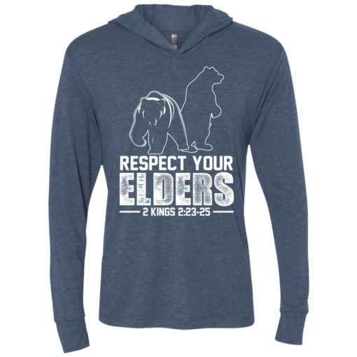 Respect your elders t shirt cool big brother shirt gift unisex hoodie