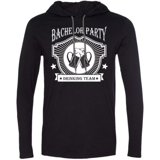 Bachelor party drinking team beer lover wedding party team long sleeve hoodie