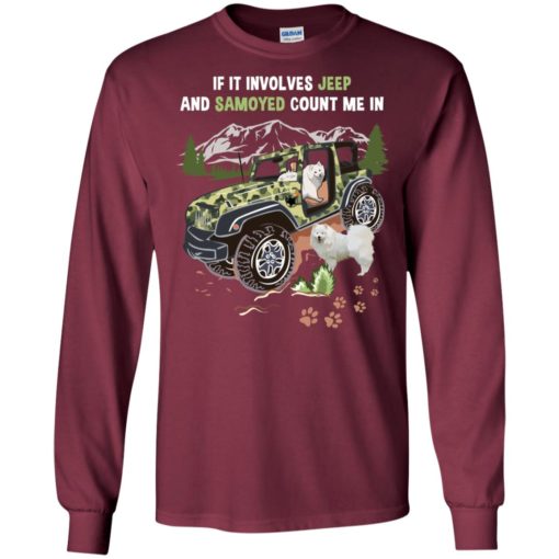 If it involves jeep and samoyed count me in long sleeve