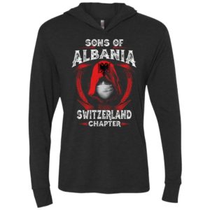 Son of albania – switzerland chapter – albanian roots unisex hoodie