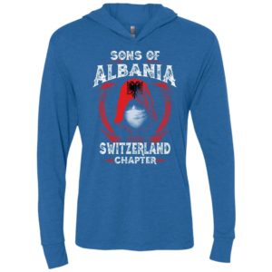 Son of albania – switzerland chapter – albanian roots unisex hoodie