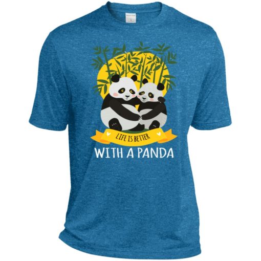 Panda love life is better with pandas sport tee