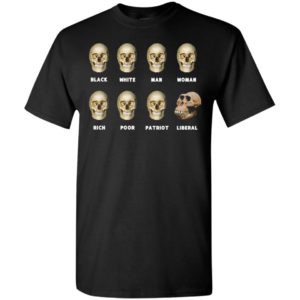 8 skulls of modern america funny gift t-shirt