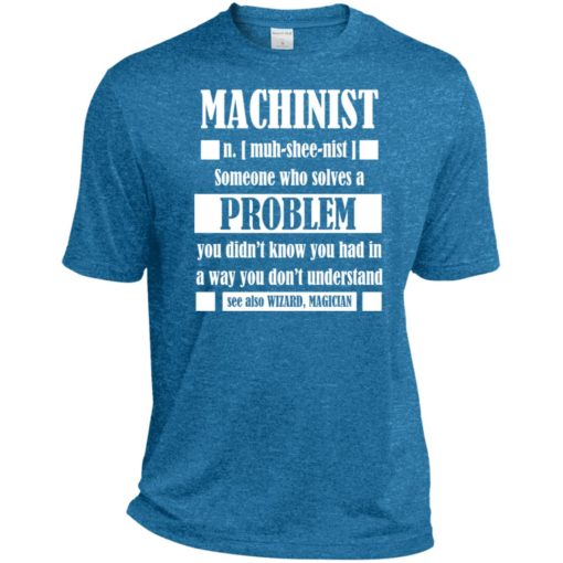 Machinist gift tee funny machinist dictionary term sport tee