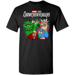 Chow chow chowchowvengers marvel avengers endgame t-shirt