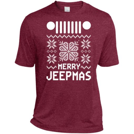 Merry jeepmas ugly christmas sport t-shirt