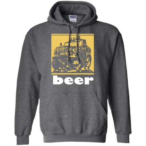 Funny beer alcohol jeep 4×4 drinking lover hoodie
