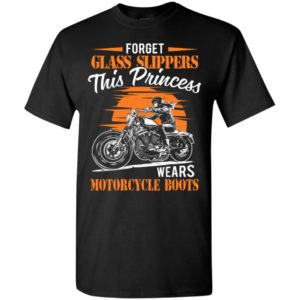 Women riders forget glass slippers this princess wears motorcycle boots t-shirt
