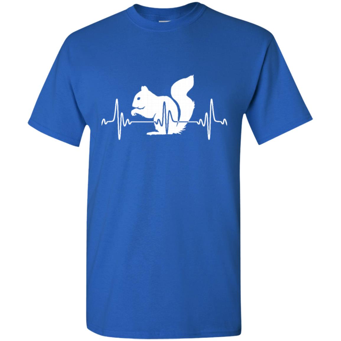 Squirrel Heartbeat Gift Shirt for Squirrel Owner Lover T-Shirt ...