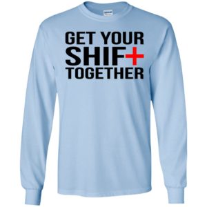 Get your shift red cross together long sleeve