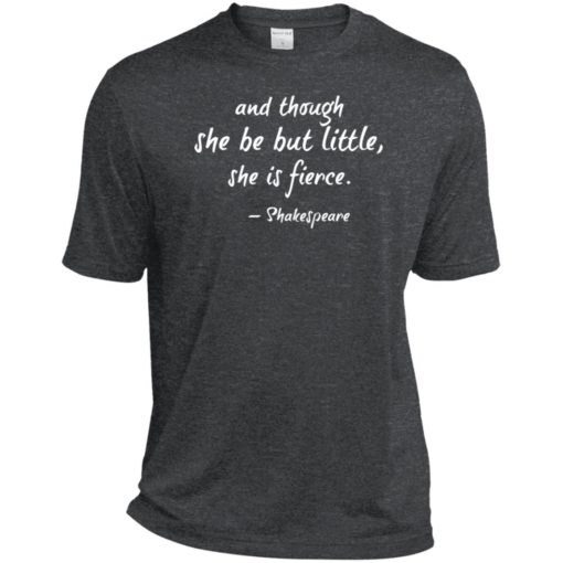 And though she be but little shes fierce sport tee