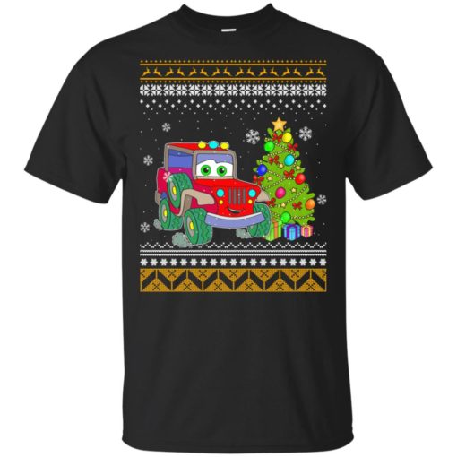 Merry jeepmas and happy new year jeep lover t-shirt