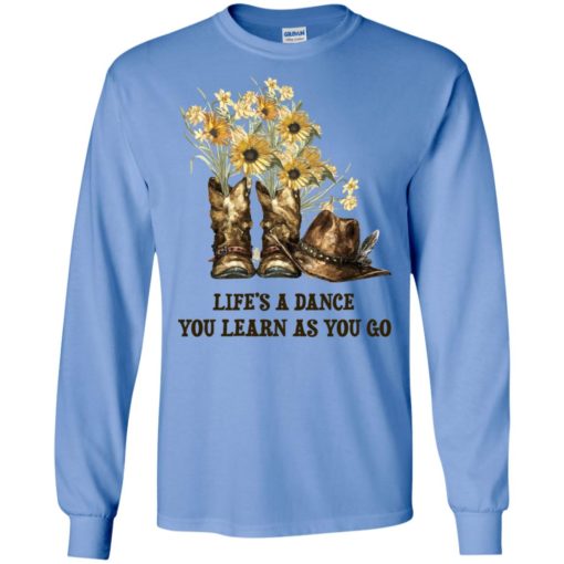 John michael montgomery lifes a dance you learn as you go long sleeve