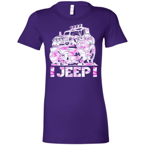 Jeep girl pink women tee