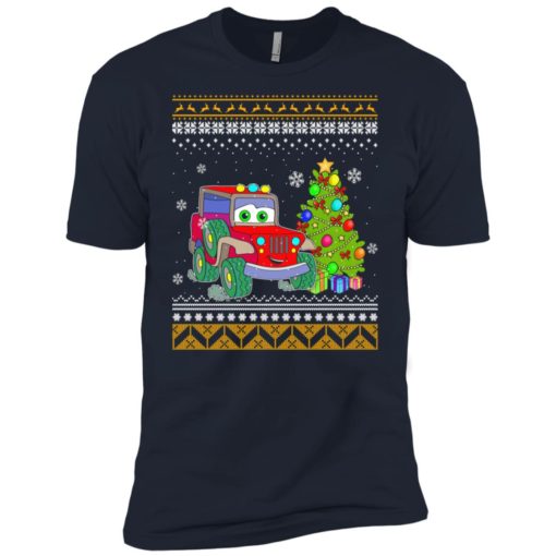 Merry jeepmas and happy new year jeep lover premium t-shirt