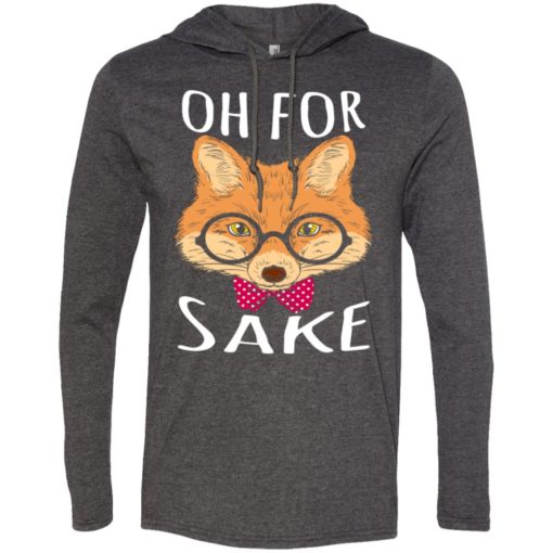 Vintage foxhound shirt oh for fox sake long sleeve hoodie