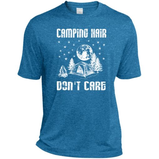 Camping hair don’t care shirt- funny camping t shirts sport tee