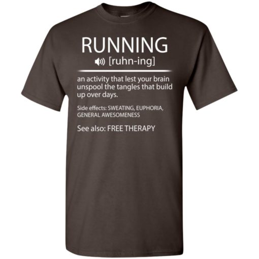 Funny running shirt definition running noun shirt runner running workout gifts t-shirt