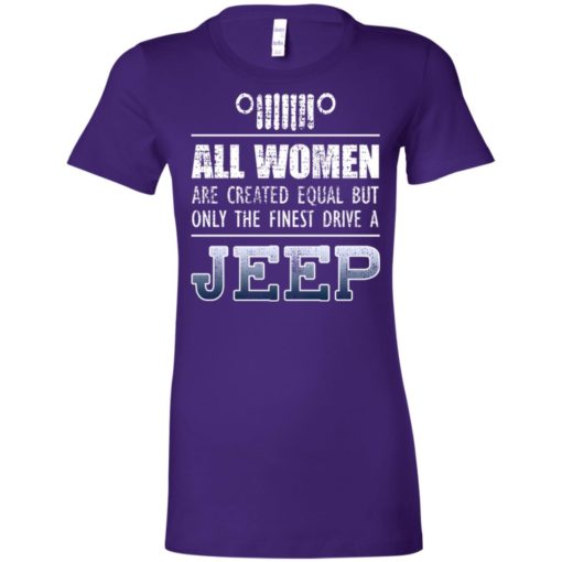 Only finest woman drive a jeep women tee