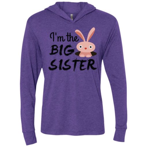 I’m the big sister unisex hoodie