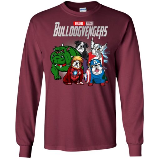 Bulldog bulldogvengers marvel avengers endgame long sleeve