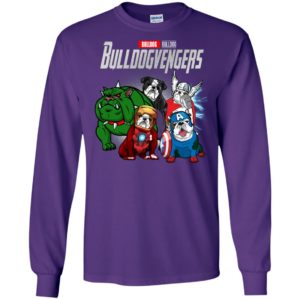 Bulldog bulldogvengers marvel avengers endgame long sleeve