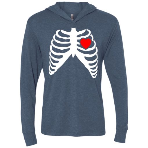 Halloween costume – pregnant skeleton xray costume unisex hoodie