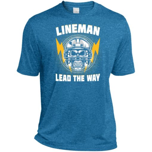 American football lineman shirts lineman lead the way2 sport tee