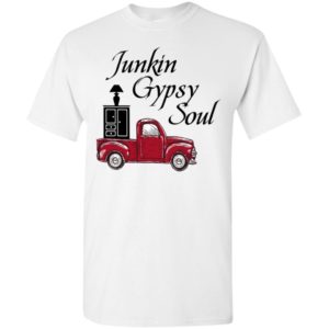 Junkin gypsy soul vintage truck carrying furniture t-shirt
