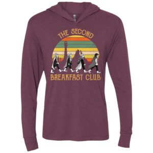 The fellowship of the ring the second breakfast club vintage unisex hoodie