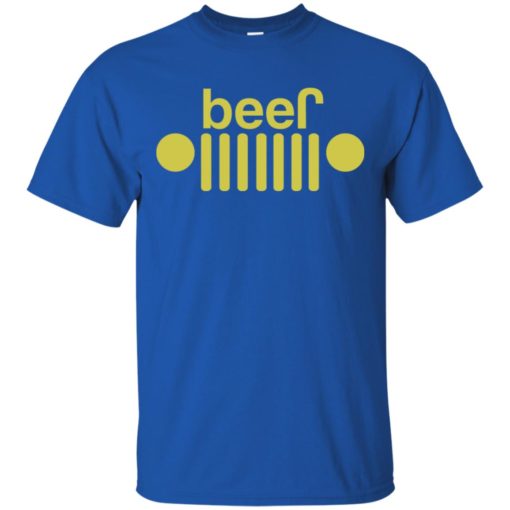 Jeep and beer lover t-shirt