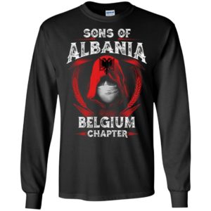 Son of albania – belgium chapter – albanian roots long sleeve