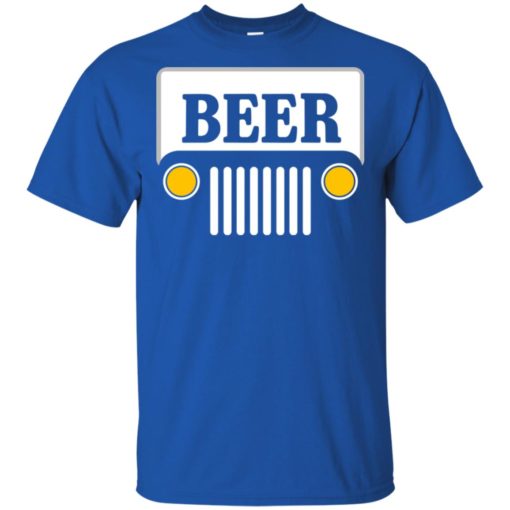 Beer jeep road trip t-shirt